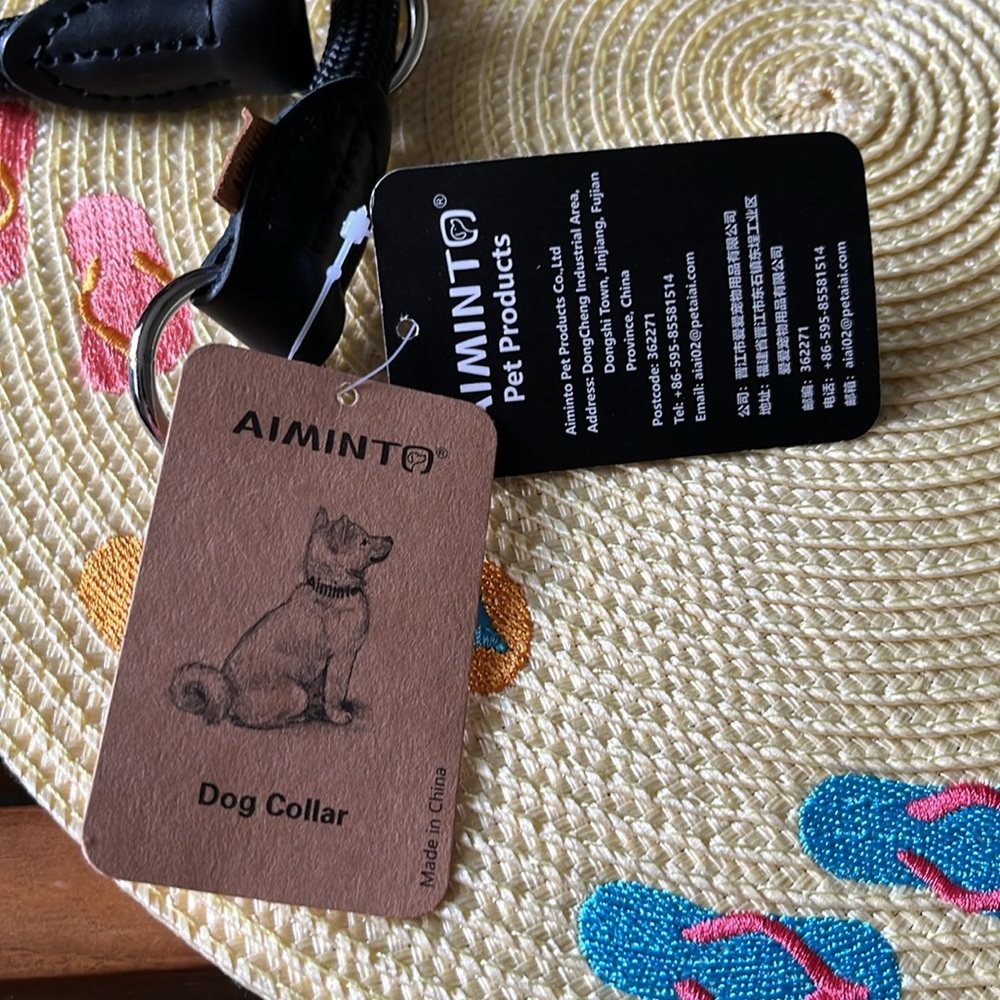 Braided‎ Rope Dog Collar - Picture 8 of 8